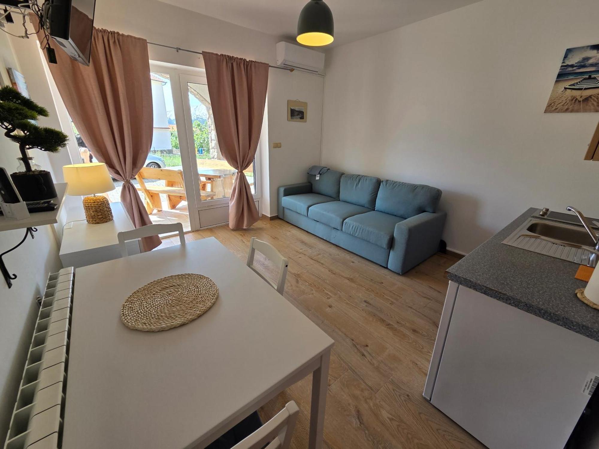 Apartments Leticia Baška Eksteriør bilde
