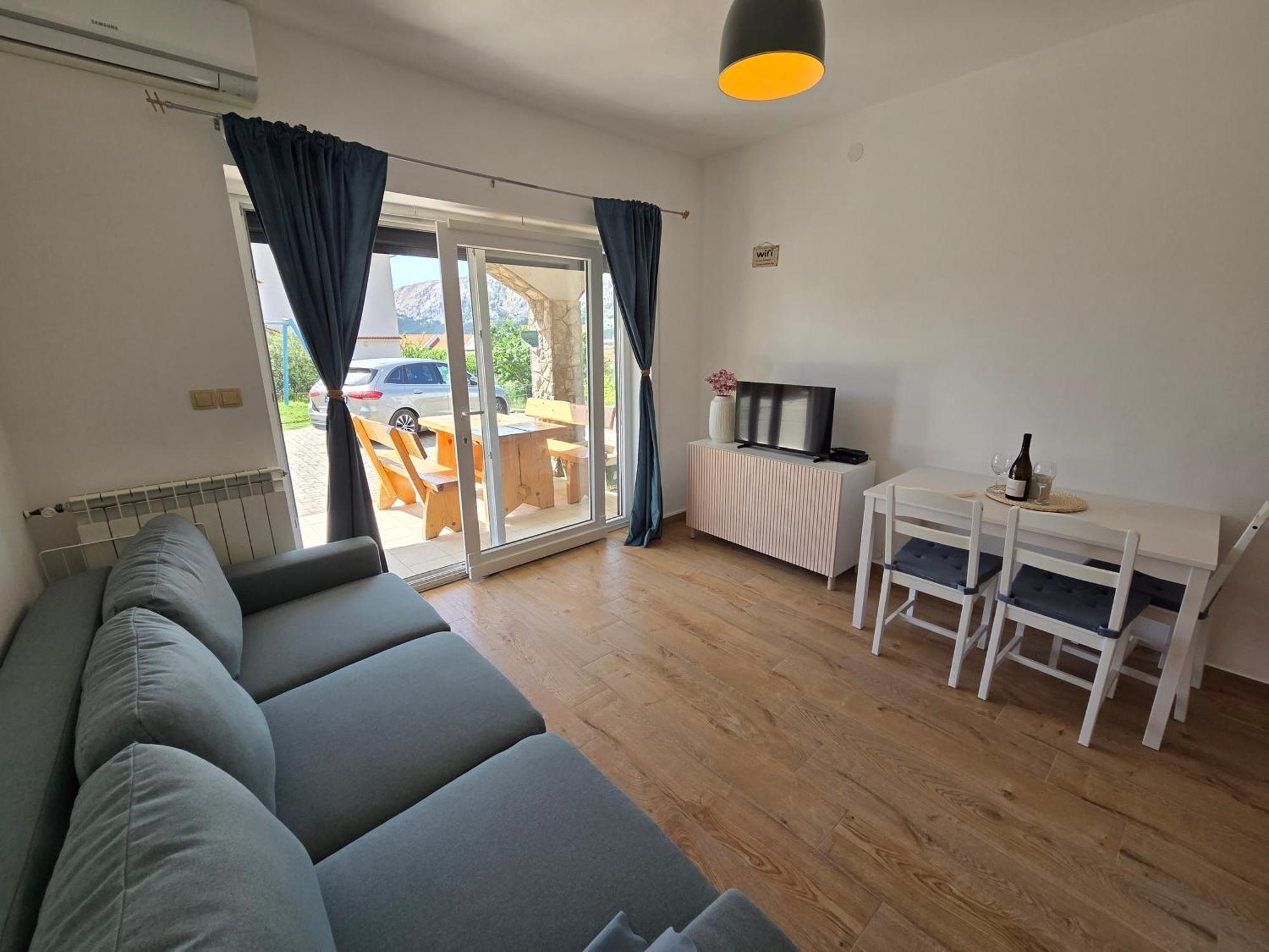 Apartments Leticia Baška Eksteriør bilde